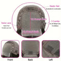 4x4 Lace Front Brazilian Human Hair Wigs Water Wave Straight Pixie Bob Cut Wig with Pre Plucked Hairline for Women Natural Look