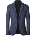 New Autumn Black Men Business Social Suit Jacket, Blue Fashion Blazers, Simple Homme Prom Party Dress Coats.