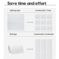 70cm*1m 3D Self-Adhesive Wallpaper Continuous Waterproof Brick Wall Stickers Living Room Bedroom Wall Stickers Home Decoration