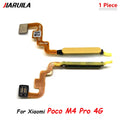 Fingerprint Scanner For Xiaomi Poco X3 Pro M3 F3 / M4 Pro 4G Home Button Fingerprint Menu Return Key Sensor Flex Cable