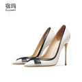 luxury women's shoes Heels For Women 2026 Bowknot Fashion High Heels Sexy Pointed Toe Pumps Ladies Stiletto Evening Dress Shoes