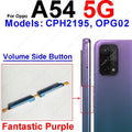Power Button + Volume Side Button For OPPO A53 A53S A54 A54s A74 4G/5G Up Down Volume Power Side Keys Flex Cable Parts