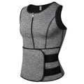 Men Body Shaper Waist Trainer Sauna Suit Sweat Vest Slimming Underwear Weight Loss Shirt Fat Burner Workout Tank Tops Shapewear