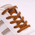 New 1Pair/3Pair Metal Lock Shoe Laces for Sneakers Elastic Stretch No Tie Shoelaces Casual Shoes Running Shoes