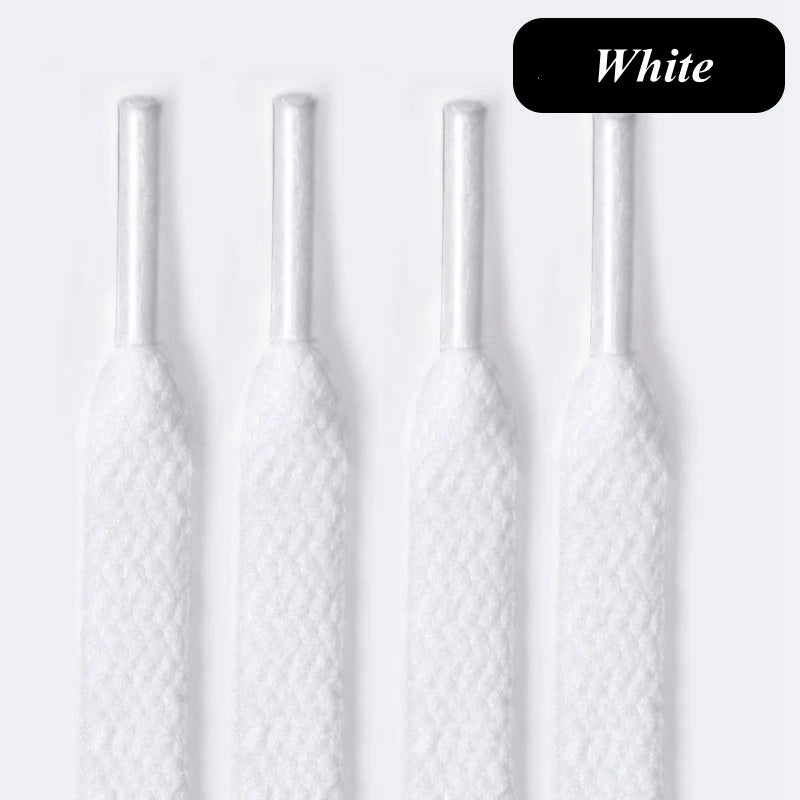 Classic Casual Thicken Shoelaces Athletic String 8MM Flat Shoe Laces Sport Leisure Women Sneaker Shoelaces AJ/AF1 Accessories