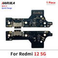 New USB Charge Port Jack Dock Connector Charging Board Flex Cable For Xiaomi Redmi 12 12C 13 13C 14C 15 15C 4G 5G