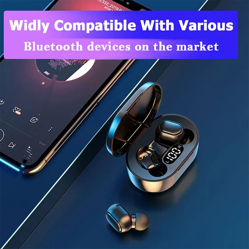 TWS Bluetooth Earphones Wireless bluetooth headset Noise Cancelling Headsets With Microphone Headphones For Xiaomi Samsung