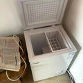 42L Small Household and Commercial Freezer  Single-temperature Convertible Cabinet Freezer Refrigerator Ice