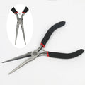 1Pcs Mini Pliers Insulated Cutter Clamping Stripping Wire Crimping Cable Round Long Nose For Jewelry - Visuel 30 | SAMAG