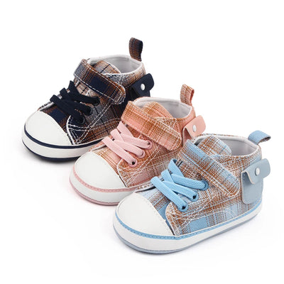 Baby Canvas Shoes Soft Cotton Fashion First Walking | SAMAG