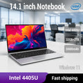 HOT 14.1"Ultra Slim Laptop Intel 4405U 16GB 2TB SSD Windows11 Gamer Notebook 1920*1080 Display Office Study Gaming Computer PC