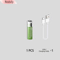 New Rechargeable 1.5v AAA Lithium Batteries 6800mAh Capacity, USB-C AAA Li-ion Battery 2000 times cycle with cable for free