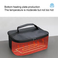 12V 90W Car Microwave Oven, Portable Mini Electric Oven, Fast Heating Picnic Box For Travel, Camping Food Cooking