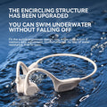 Sanag B60S IPX8 Swimming Bluetooth Headphones Bone Conduction Wireless Earphone Sport Cycling Headset MP3 Player Earbuds