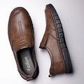 Business Casual Leather Shoes Daily Breathable Men's Leather Men's Shoes Genuine Leather Office Workplace Casual Business Shoes