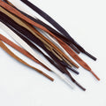 Waxed Waterproof Leather Shoelace Flat Shoelaces 6mm Width Boots Oxford Shoe Laces Shoe Accessorie 60/80/100/120/140/180cm 1Pair