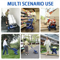 Silent Electric Climbing Shopping Cart Household Foldable Shopping Bag with Wheels Large Capacity Portable Electric Handcart