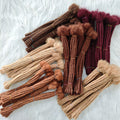 Dreadlocks Sister Locs Extensions Handmade Soft Crochet Brazilian Human Hair Braiding 10in Ombre Short Hair 10Strands/lot
