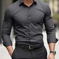 Summer New Men's Long-Sleeve Shirt Business Formal Wear | SAMAG