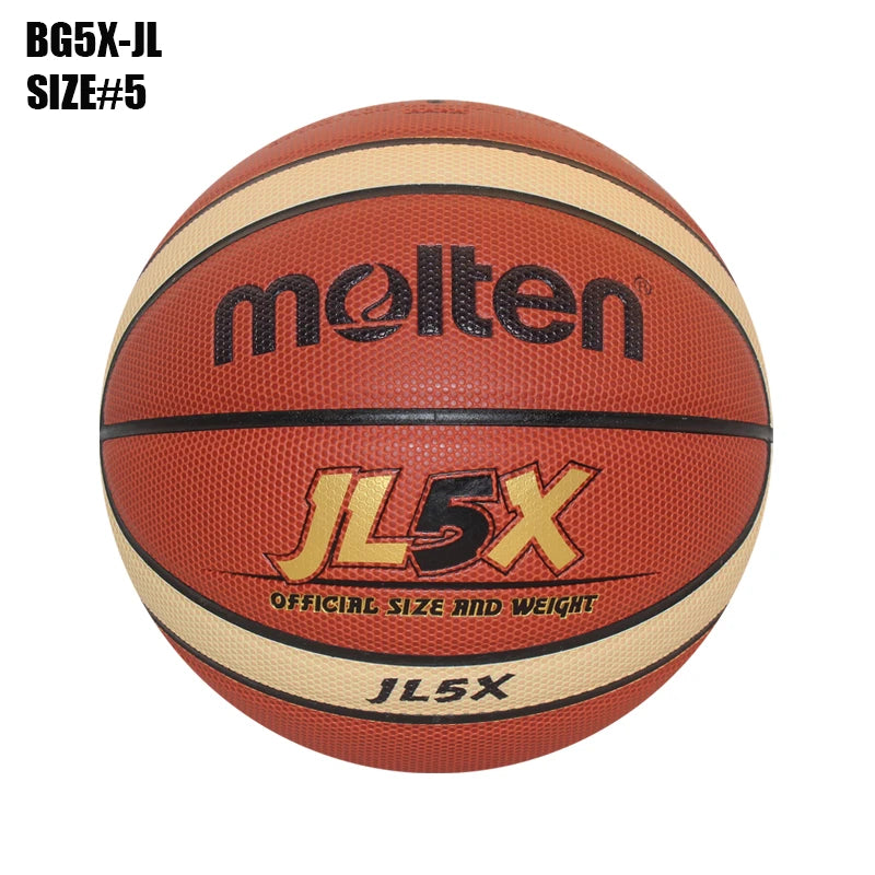 Molten Original Basketball Balls Size 7/6/5 PU Material | SAMAG
