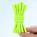 1 Pair Round Shoelaces Fof Basketball Sneakers Shoe Laces Black White Shoelace Universal for Children and Adults 100CM