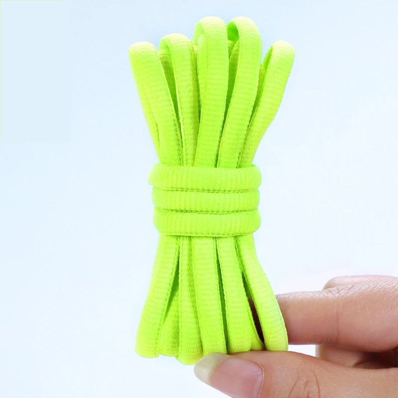 1 Pair Round Shoelaces Fof Basketball Sneakers Shoe Laces Black White Shoelace Universal for Children and Adults 100CM