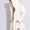 Men's Bathrobe Short Style Thick Comfortable Soft Plush Fleece Solid Color Pajama Casual Home Warm Bath Robes