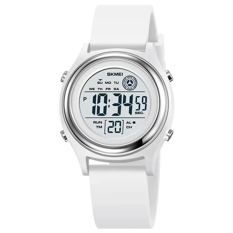 SKMEI 2094 Luxury Stopwatch Lady Waterproof Womens Digital Wristwatches Shockproof Countdown Watches for Women Montre Femme 1721