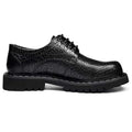High Quality Men's large Round-toe Leather Shoes Lace-up Work Shoes With Thick Soles First-layer Cowhide Business Formal Shoes