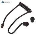 2Pcs Spring Air Tube Coil Acoustic Air Tube Earplug Replacement For Radio Earpiece Headset Walkie Talkie Earphone Coil