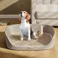 Large Indoor Pet Litter Box Dog Training Toilet Portable Puppy Pad Holder Tray Dog Potty Pet Toilet for Puppie Dog Pet Accessory