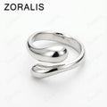 Trending Products Popular Brands 18K Gold Water Drop Rings for Women Fashion Wedding Accessories Party Jewelry Gifts