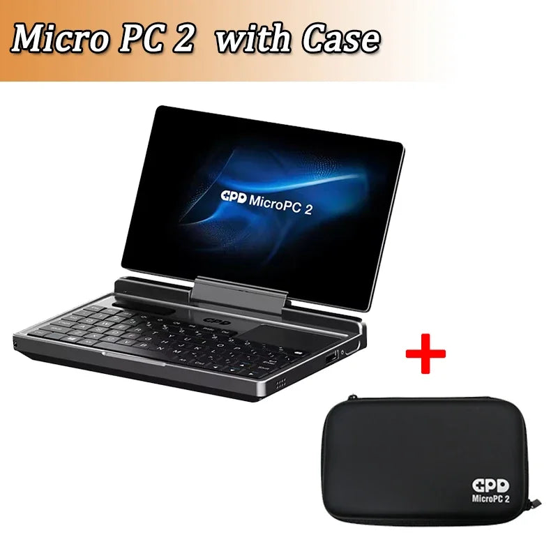 Unleash Fury GPD Micro PC 2: 7" Sharp Touch Screen, 16GB RAM, 512GB SSD, N300 CPU, Windows 11 The Pro Palm-Sized Mini Laptop