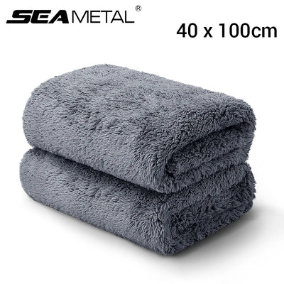 SEAMETAL 40X100CM Car Wash Towel Coral Velvet Microfiber | SAMAG