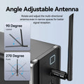 Vention USB WiFi 6 Adapter 5G/2.4G 900Mbps Wireless Bluetooth Receiver Antenna Network Card Dongle for - Visuel 4 | SAMAG