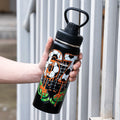 18oz Football Thermos Water Bottle Stainless Steel Insulated Cup Keeps Cold and Heat Thermal Mug Travel Vacuum Flasks