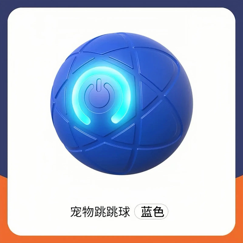 Smart Rolling Ball Cat Toy Interactive Self Play Bite Resistant Pet Toys for Cats Entertainment Boredom Relief Pet Supplies Cat
