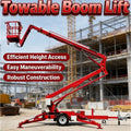 Customized New AWP Man Lifts Chassis-Mounted Telescopic Trailer Hydraulic Platform Lift Motor Towable Articulated Boom Nacelle L