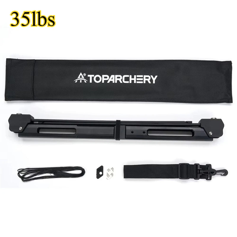58'' Folding Archery Bow 35lbs 60lbs Straight for Outdoor | SAMAG