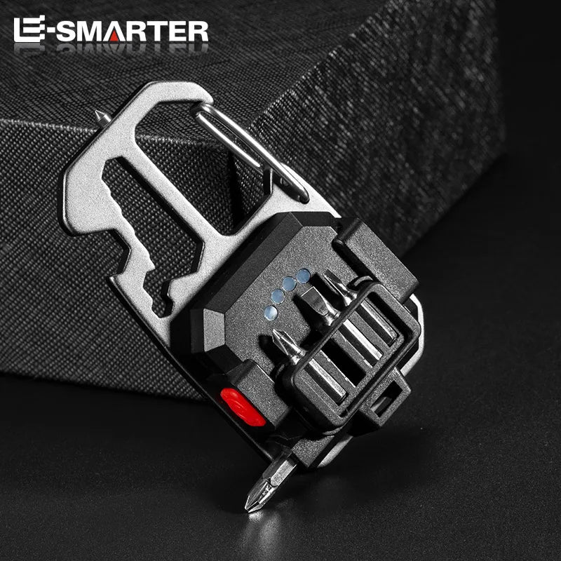 ESMARTER Multifunction Flashlight Keychain with Baseball - View 3 | SAMAG