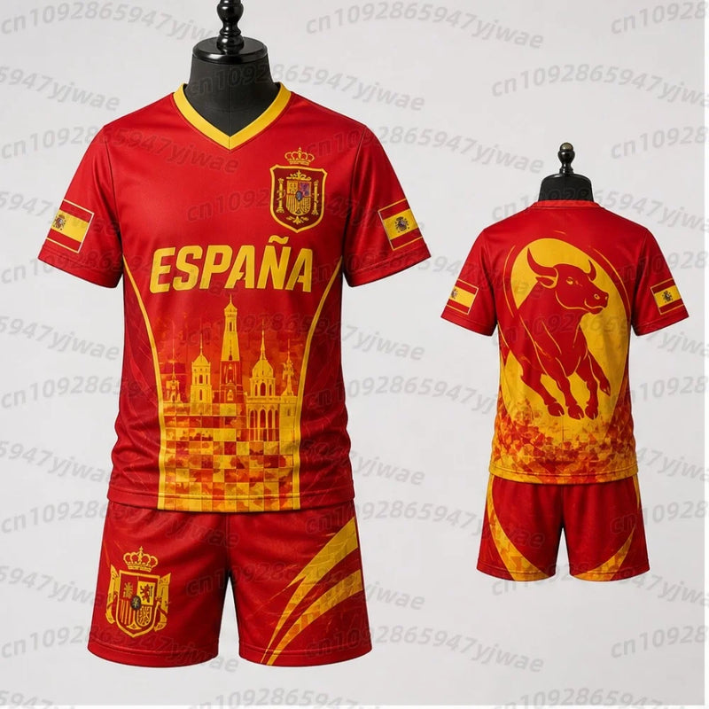 Special YAMAL 19 Football Jersey Tee Shorts Set Women Men - View 14 | SAMAG