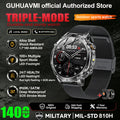 New 1400mAh Battery Sports Smart Watch 1.7” SOS+Flashlight Exercise Record Bluetooth Call Waterproof Health Watch For Android iO