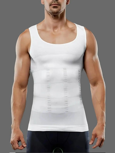 Men's Slimming Compression Shirt Body Shaper Layer Tank | SAMAG