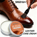 Finest Leather Shoe Polish Oil – Premium Shoe Care Cream for Leather Shoes and Boots, Nourish Restore Shine Waterproof & Protect