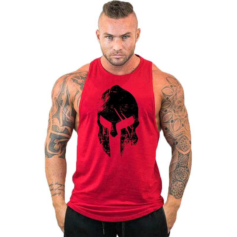 Workout Bodybuilding Sports Brand Gym Mens Back Tank Top Muscle Fashion Sleeveless Shirt Stringer Clothing Singlets Fitness Vest