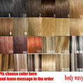 ZZHAIR Clip In 100% Human Remy Hair Extensions 16"-28" 8Pcs Set 100g-160g Full Head Body Wavy Natural