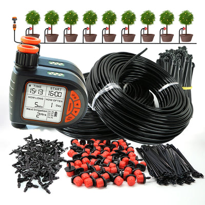 5-50M Garden Smart Rain Sensor Timer Drip Watering Kit | SAMAG