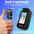 4K Mini Thumb Sports Camera Magnetic Pocket Action Pet Camera  Wearable Bodycam Miniature Waterproof Motorcycle Helmet Camcorder