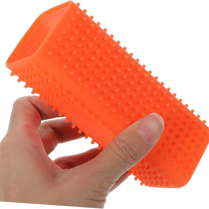 1PCS Pet hair Removal brush Dog cat hair removal Effective pet hair silicone hollow rubber cleaning brush