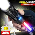 High Strong Power Led Flashlights Tactical Emergency | SAMAG